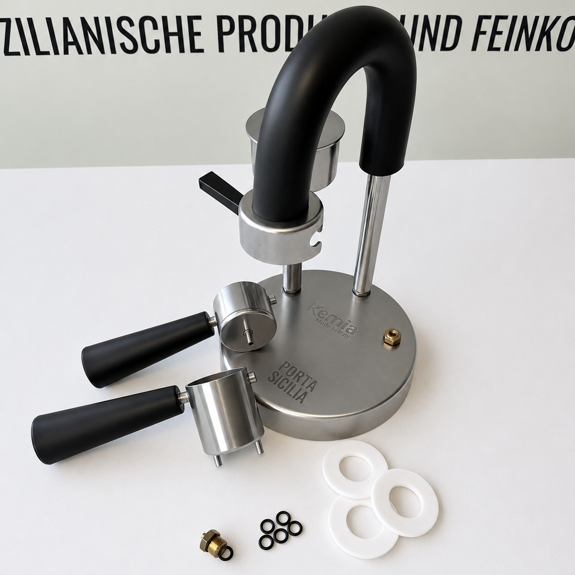 Kamira Service Set inkl. 2 Siebträger, Dichtungen, Sicherheitsventil, O-Ringe