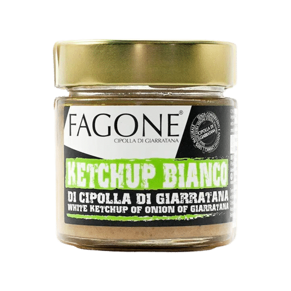Weißer Ketchup der Giarratana-Zwiebel 190g