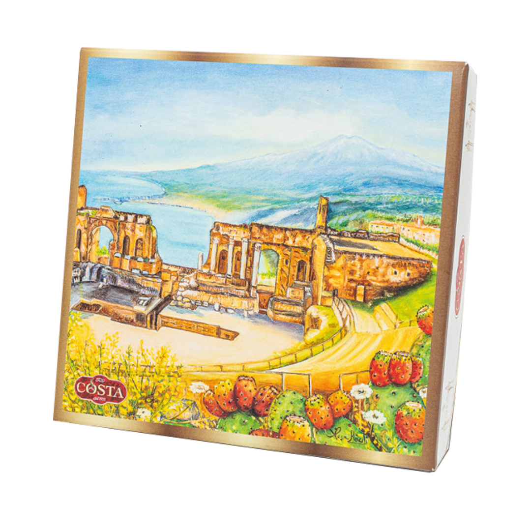 Tre Gocce - Pistacchio, Limone und Cioccolato dell'Etna in der Taormina-Edition