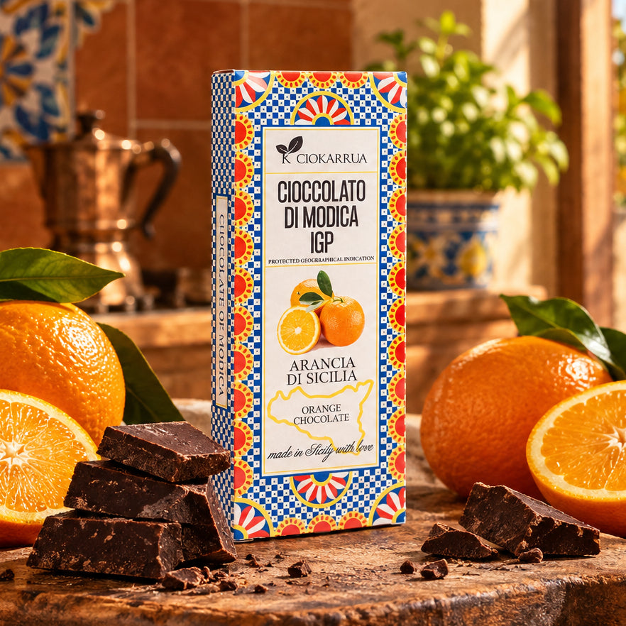 Cioccolato di Modica IGP Orange
