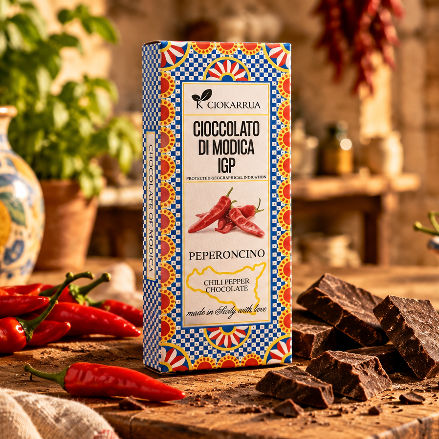 Cioccolato di Modica IGP Peperoncino